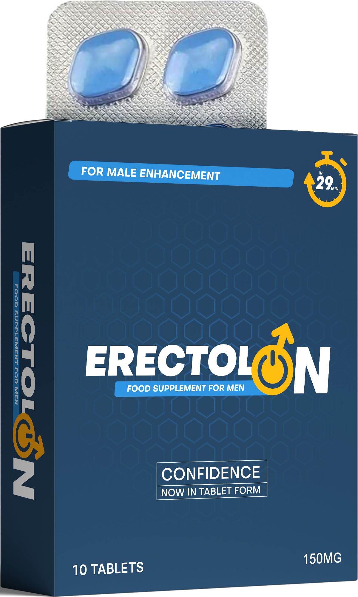 Supplement for Men | Blue 10 Stamina & Energy Tablets for Men | Pills for Men UK | Fast-Acting Tribulus Terrestris Herbal Supplements for Enhanced Performance & Stamina | Korean Ginseng