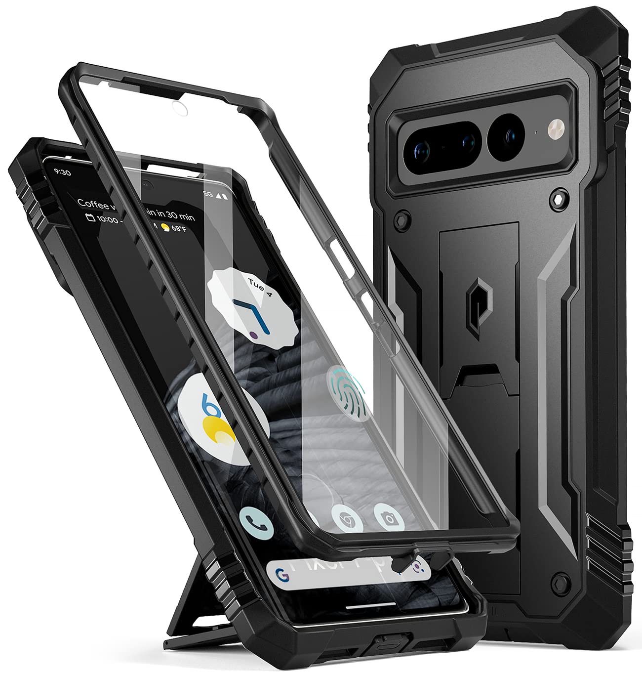 Poetic Revolution Series Case for Google Pixel 7 Pro 5G, Built-in Screen Protector Work with Fingerprint ID, Full Body Rug... - Review, Price and Buying Guide