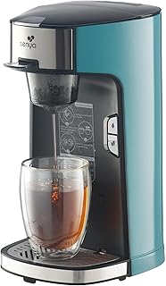 SENYA Machine à thé Tea Time, théière électrique compatible thé vrac ou sachet, avec infuseur amovible 1415 W, SYBF-CM013V
