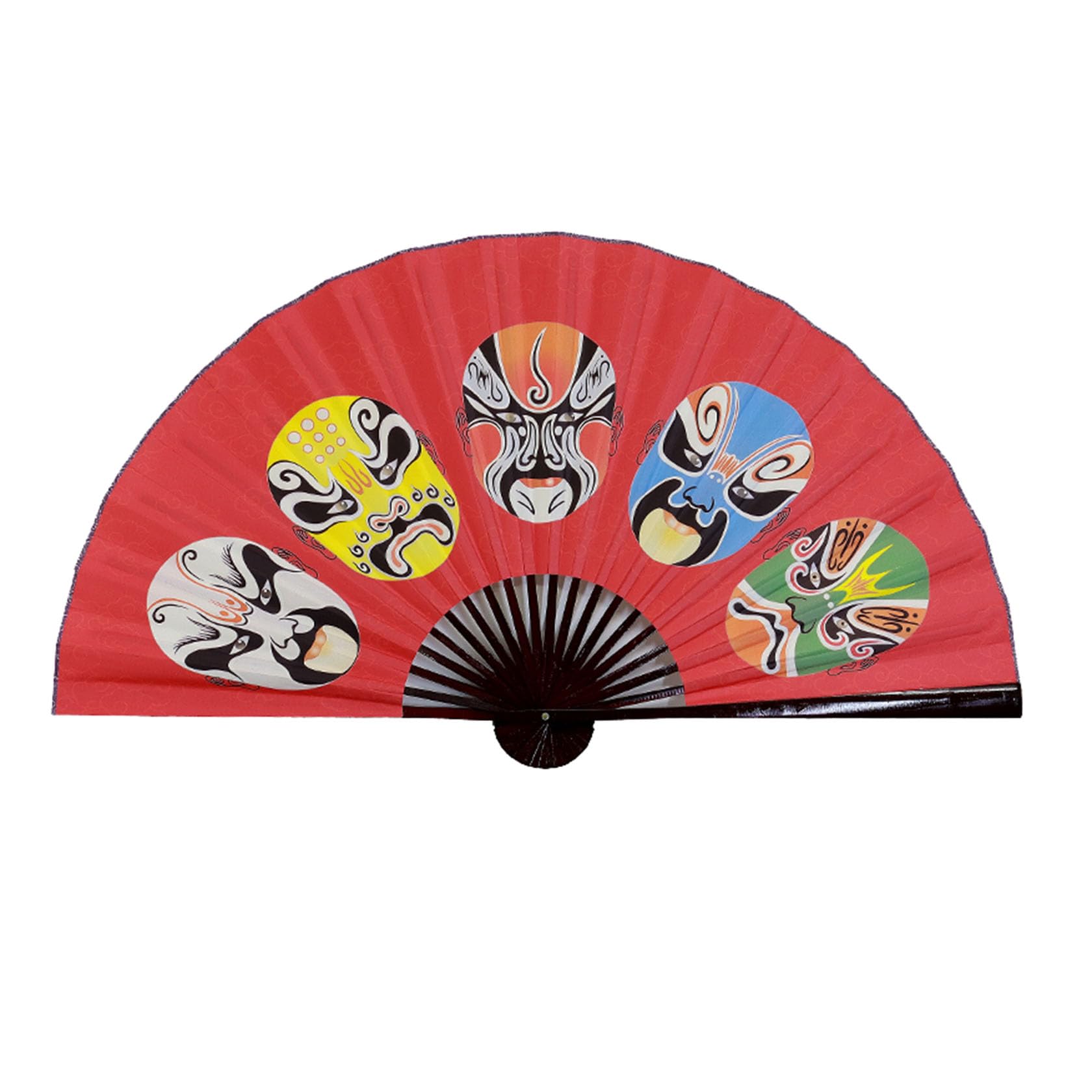 Amazon.co.jp: 装飾吊り扇子,大型吊り扇子,京劇国風文様,壁装飾新方式