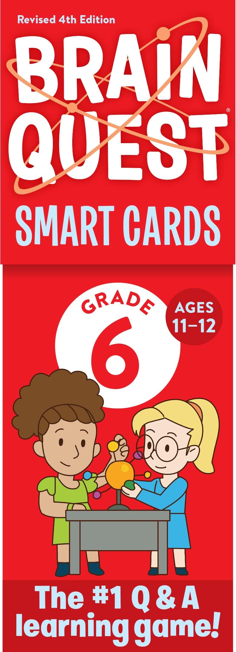 Brain Quest 6th Grade Smart Cards Revised 4th Edition (Brain Quest Smart Cards)