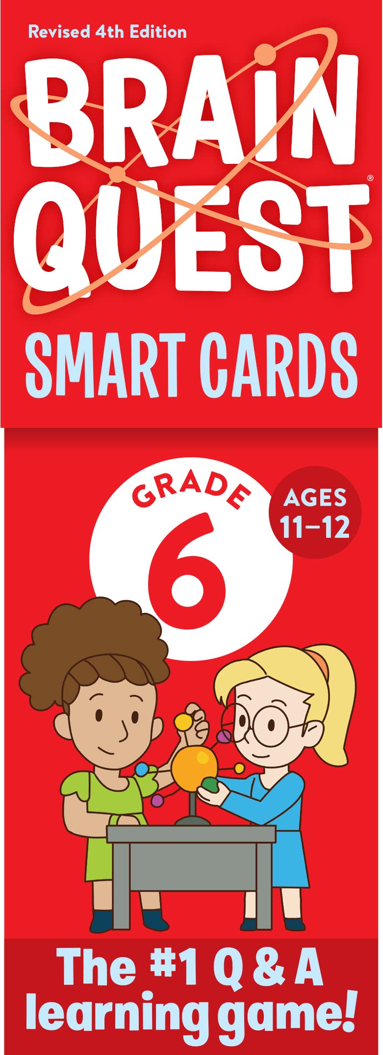Brain Quest 6th Grade Smart Cards Revised 4th Edition (Brain Quest Smart Cards)