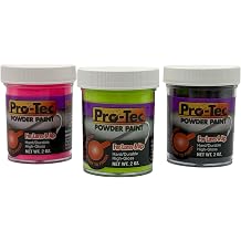 ProTec Powder Paint for Jig Head Fishing Lures, 3 Pack 2oz Jars