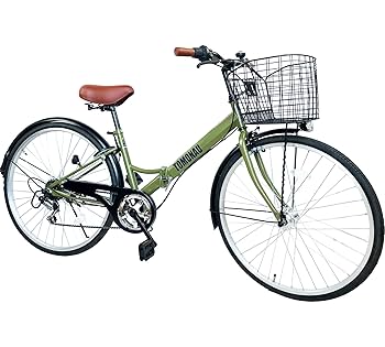 ママチャリ　折りたたみ Amazon | ママチャリ 折りたたみ自転車 26インチ 7段変速