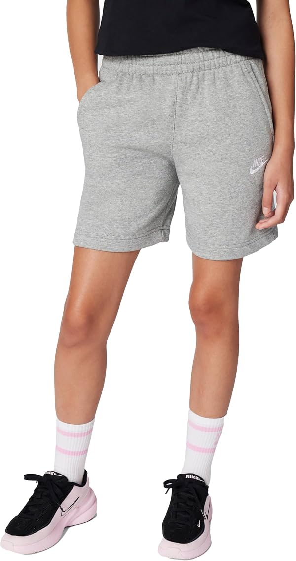 Short de forro polar French Terry Club para niños grandes Nike Sportswear - Niños y niñas