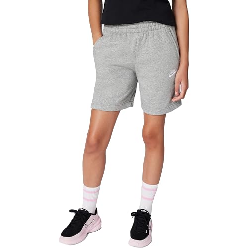 Nike Unisex Big Kids' Sportswear Club Fleece French Terry Shorts - Boys and Girls