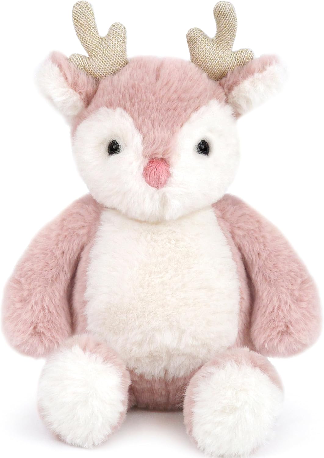 MON AMI Holly The Reindeer 10-Inch Stuffed Animal for Boys & Girls | Soft Holiday Reindeer Plush Toy | Festive Playtime Companion | Christmas Décor | Gift for All Ages
