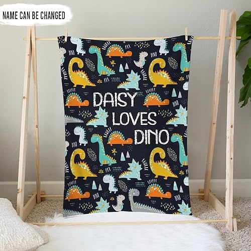 Vista 58 de Hyturtle Manta personalizada con estampado de vaca con nombre, mantas de bebé personalizadas para niños y niñas con estampado de vaca blanca y Vaca 7