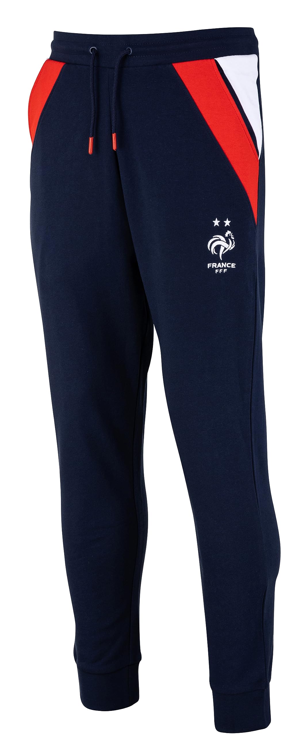 FFF Pantalon Molleton fit Fan Collection Officielle Equipe de France de Football