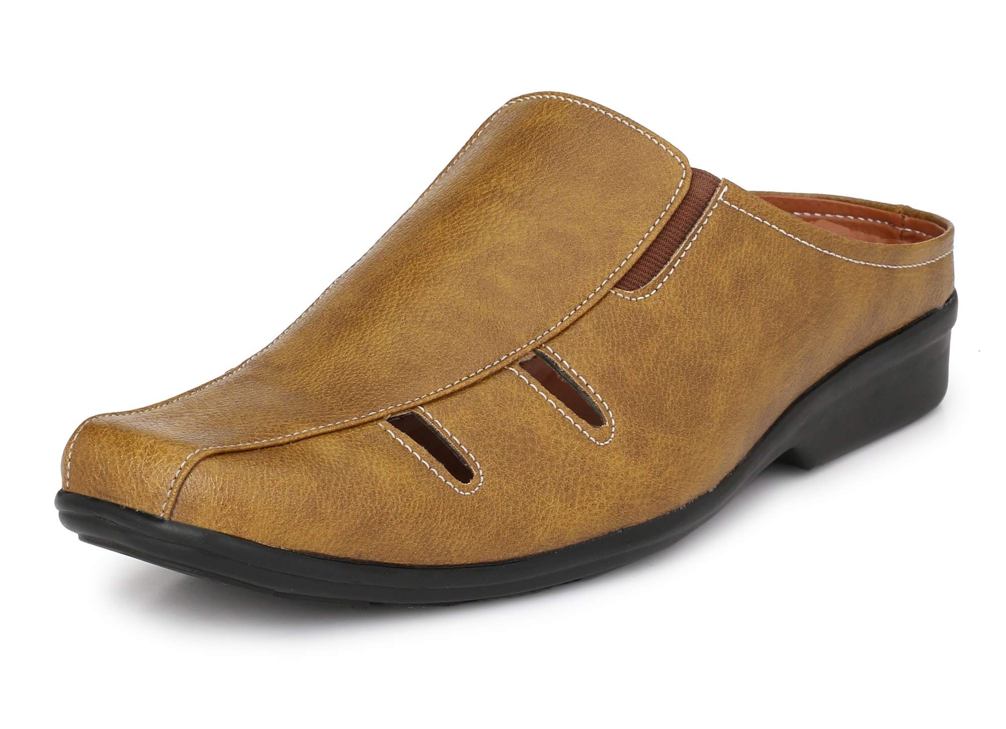 QHAN Scarpia Men TAN Classic Slip-On-10 (B07GB14DXR) Amazon Price History, Amazon Price Tracker