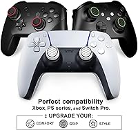 Vista 2 de Thumb Grips Caps Performance Joystick Cover Controller for CQC FPS Games, Compatible with PS5, PS4, Xbox Series X/S,Xbox One,Switch Pro,3Pairs(6pcs)