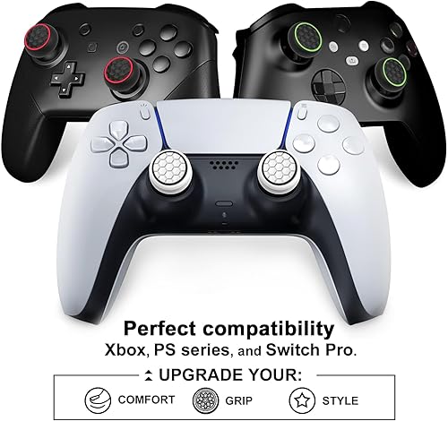 Miniatura 2 de Thumb Grips Caps Performance Joystick Cover Controller for CQC FPS Games, Compatible with PS5, PS4, Xbox Series X/S,Xbox One,Switch Pro,3Pairs(6pcs)