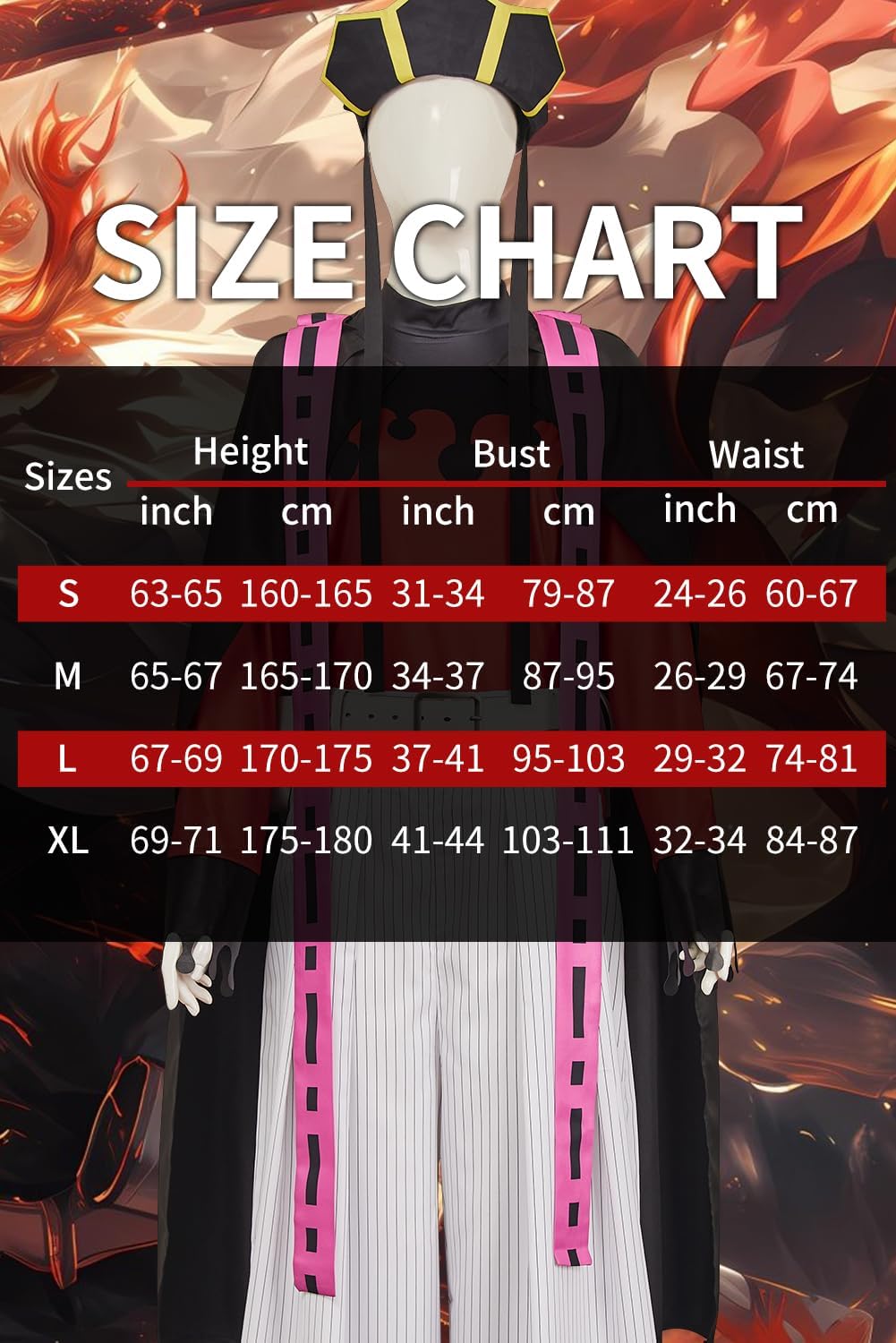 Gonriya Cosplay Costume for Women Anime Outfit Kimono Dress