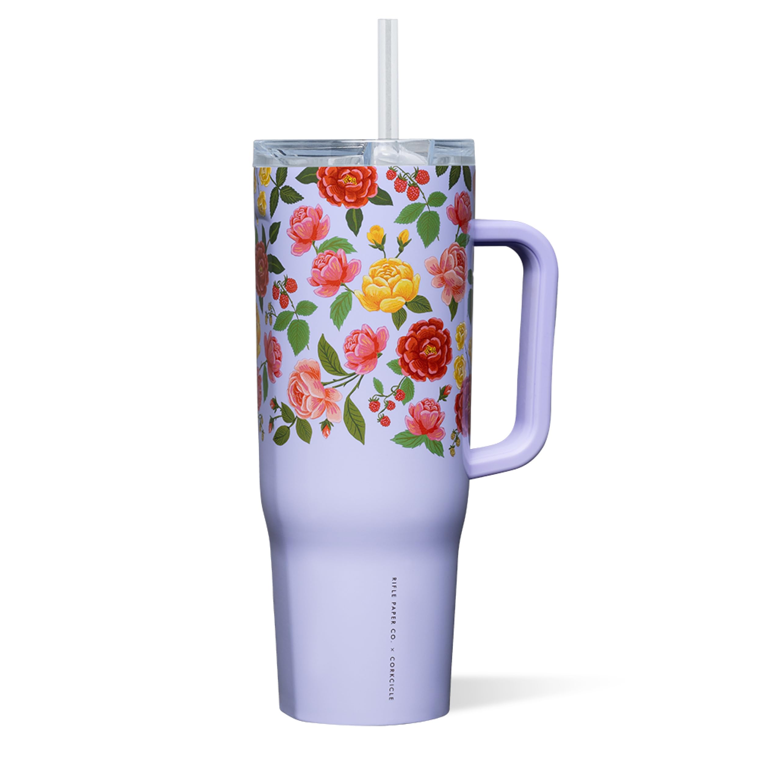 Amazon.com | Corkcicle x Rifle Paper Co. Cruiser Insulated Tumbler