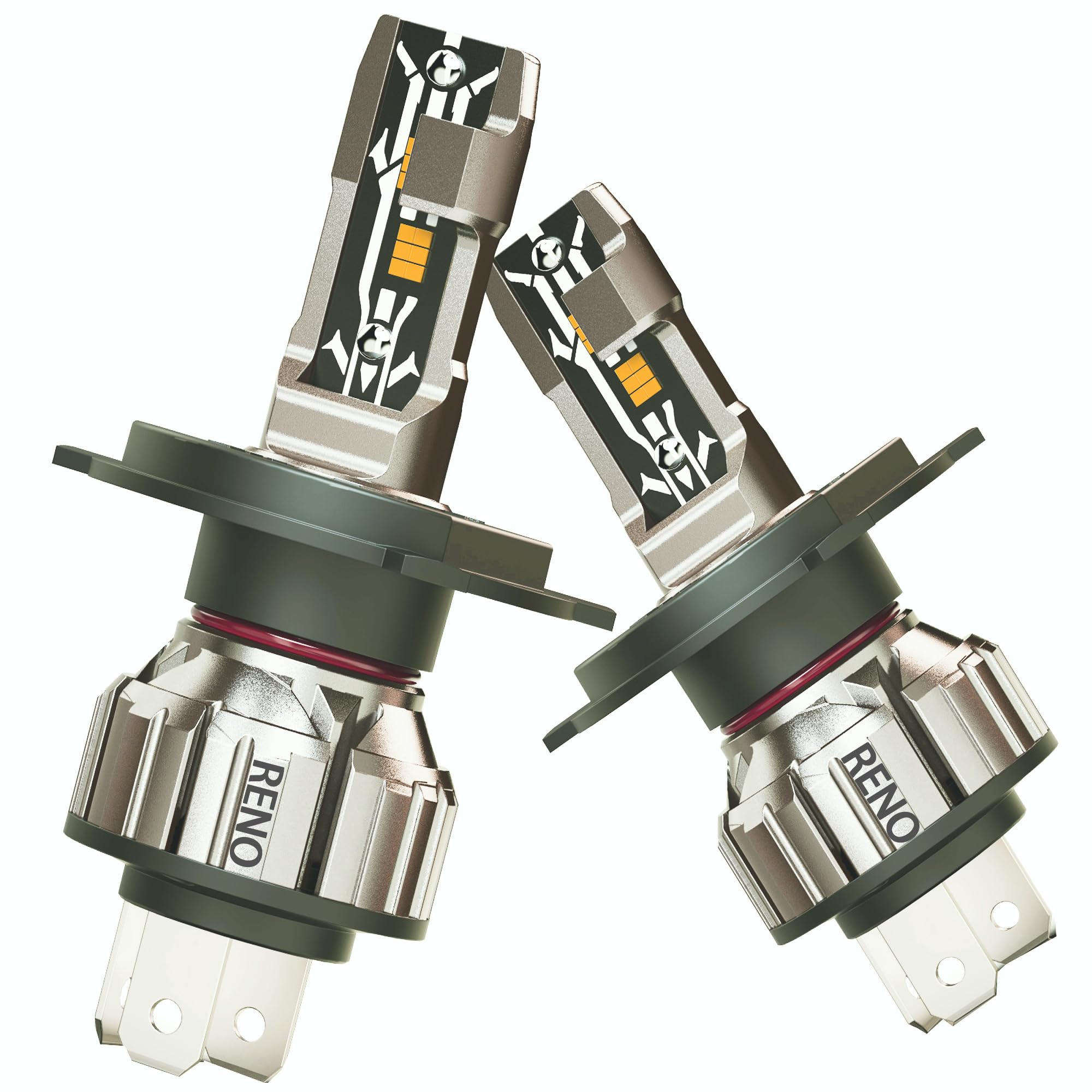 RENO H4 Fog lights Bulbs Powersports ATV UTV Light, Fog Light Bulb Pack of 2 ATV UTV Light