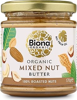 Biona Organic Mixed Nut Butter, 170g