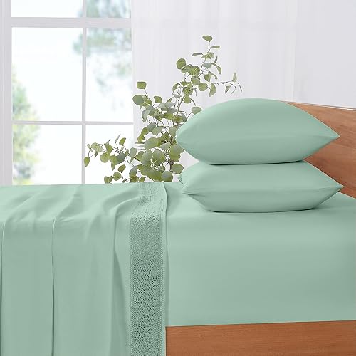 Miniatura 7 de Modern Threads - Juego de sábanas con bolsillos profundos, sin arrugas, transpirables, ropa de cama de lujo para hoteles