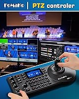 Vista 8 de Cámara FoMaKo NDI PTZ, Certificada NDI 6 y NDI HX3, Seguimiento Automático AI Gen 3, Zoom Óptico 30X, Cámara PTZ de Paquete para Controlador PoE PTZ