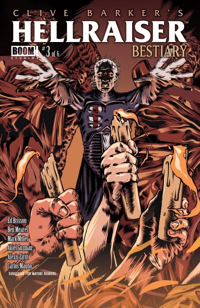 Cover of Clive Barker's Hellraiser: Bestiary #3