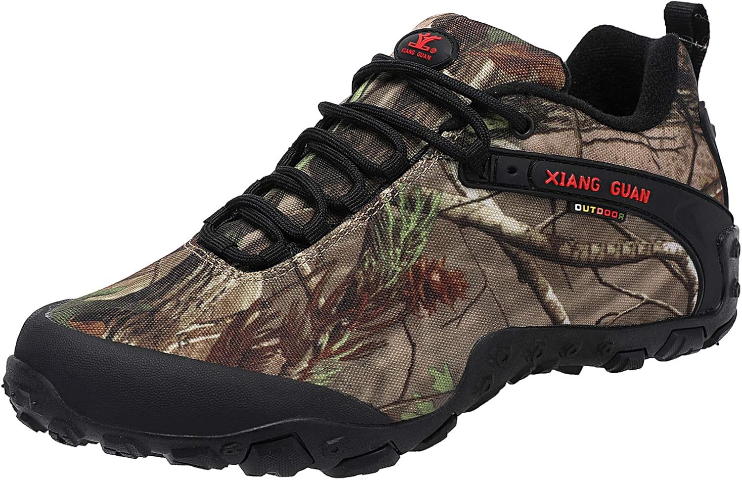 XIANG GUAN Men’s Outdoor Low-Top Oxford Lightweight Trekking Hiking Shoes