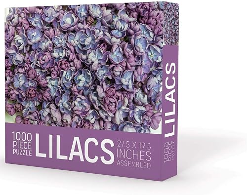 1000-piece puzzle: Lilacs