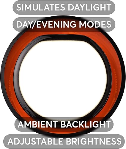 Miniatura 2 de Lumie Halo  Lámpara de terapia de luz de 10,000 Lux para alivio de la blues de invierno, impulso del estado de ánimo y energía  Brillo ajustable y