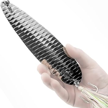 Magnum Flutter Spoons Large Fishing Spoons for Striped Bass