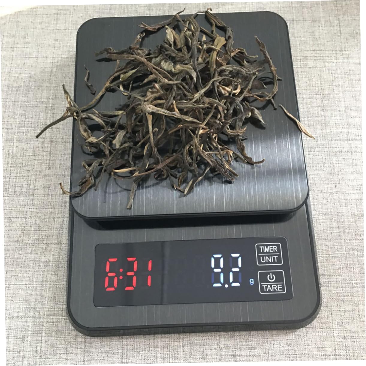 Ciieeo 3kg Báscula De Café Digital Portátil Ultradelgada Multifunción Fácil De Limpiar Pantalla Grande Para Té Cocina y Alimentos Báscula Electrónica