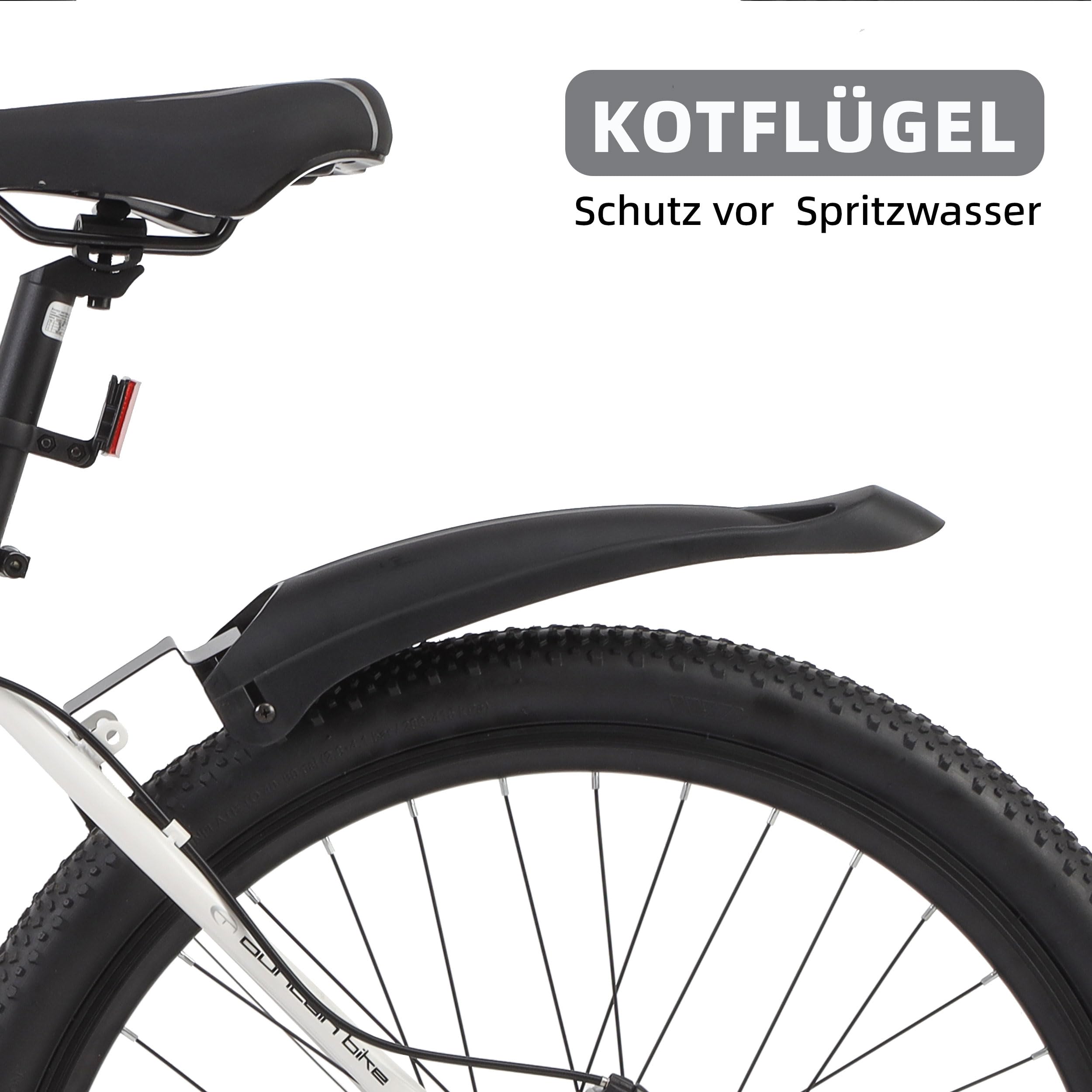 STAPERFO Bicicleta de montaña de 26 pulgadas Hardtail – MTB con 21 marchas y frenos de disco, horquilla de suspensión, bicicleta para hombre y mujer a partir de 160 cm – Bicicleta de ciudad y terreno