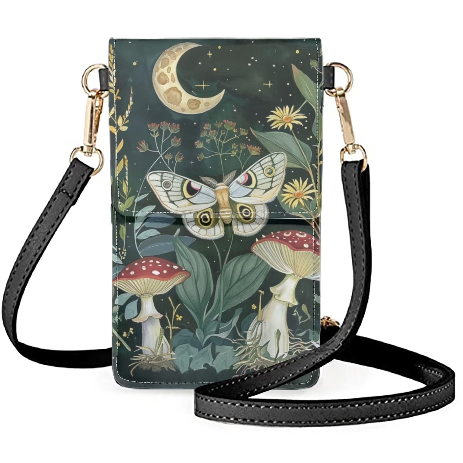 Noteligou Phone Bag Sling Crossbody Phone Waterproof Bag Purse Cell Phone Wallet Purse Bag Over Shoulder Strap