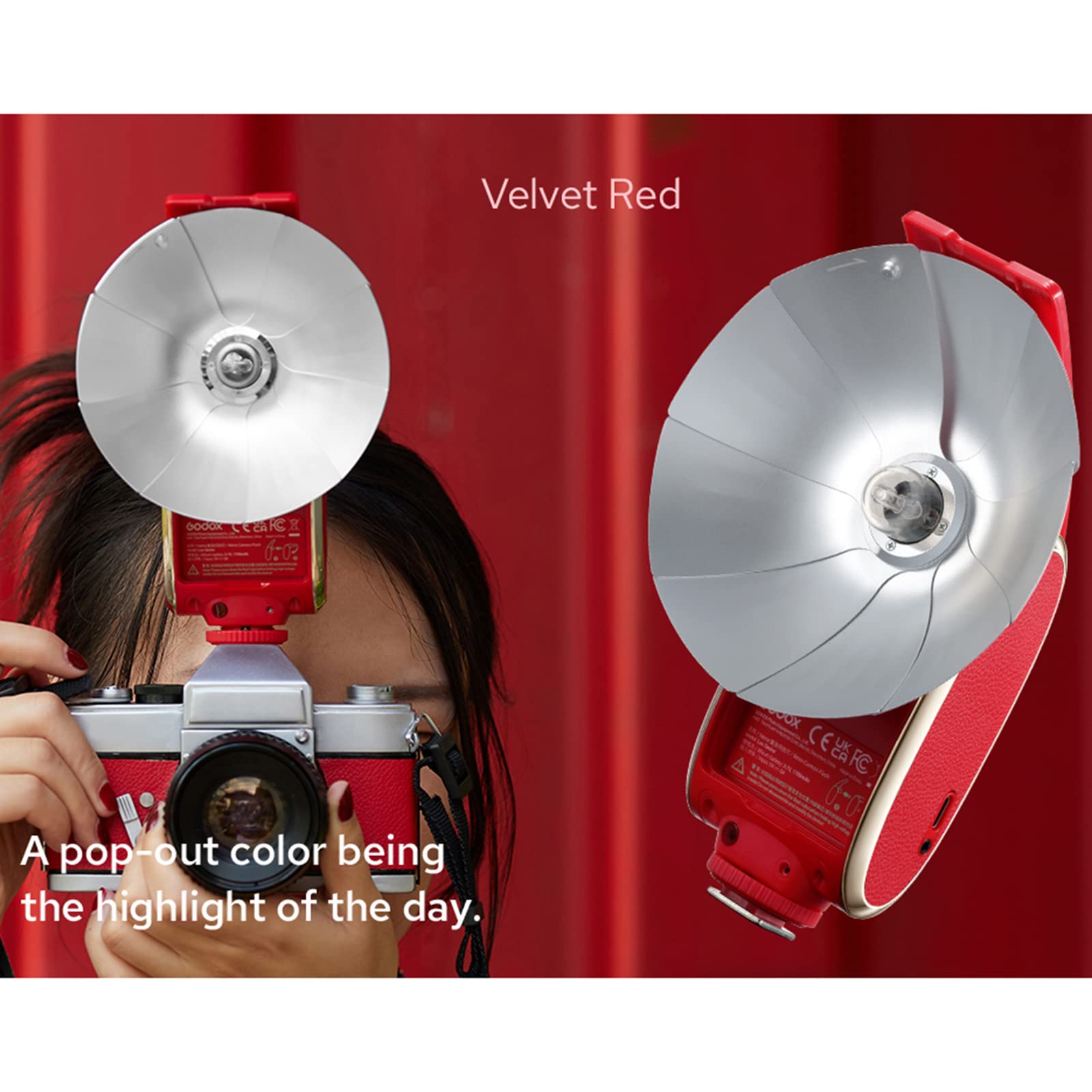 Amazon | Godox Lux Senior レトロ カメラフラッシュスピードライト