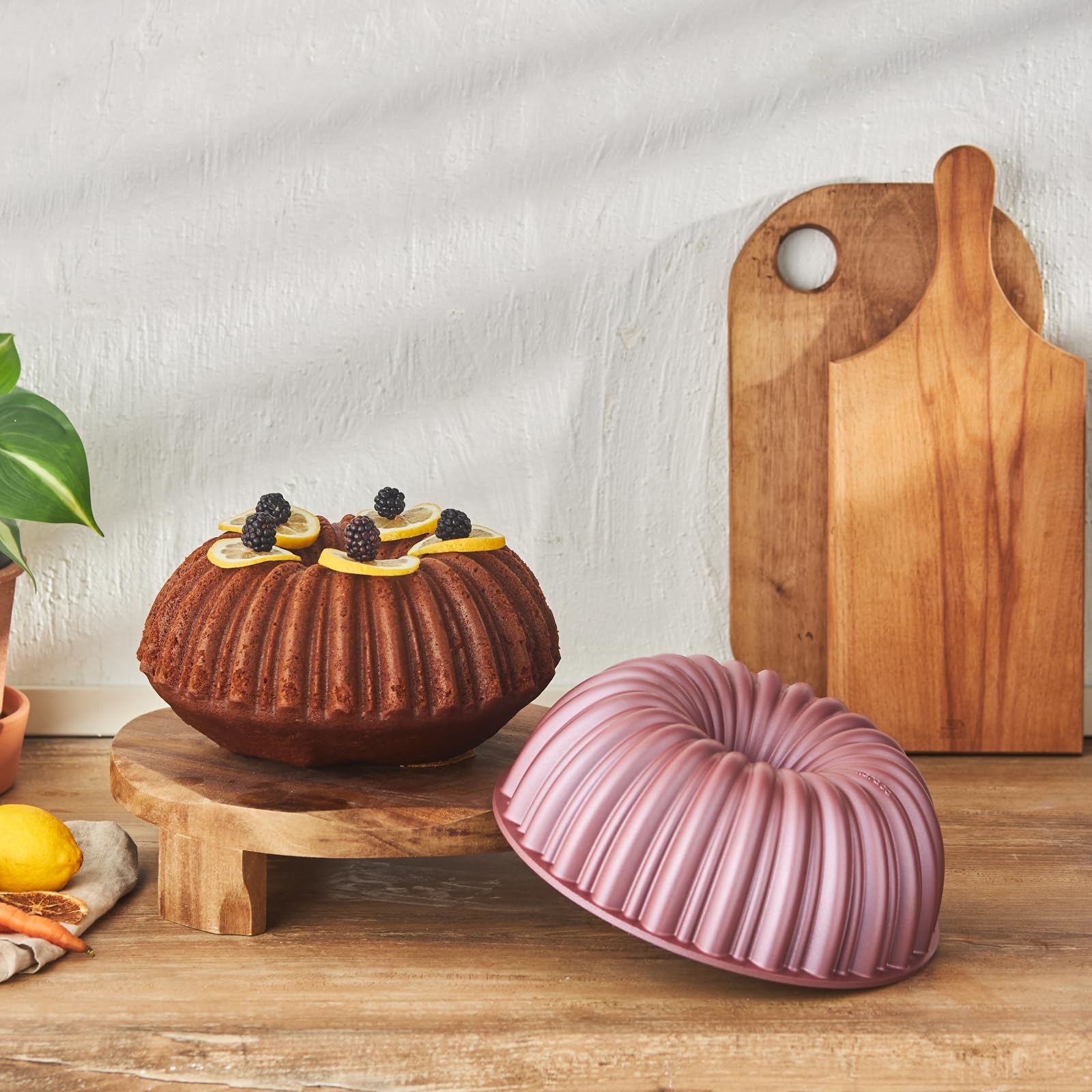 KARACA Cake PRO Sliced Purple CAST Cake Mold
