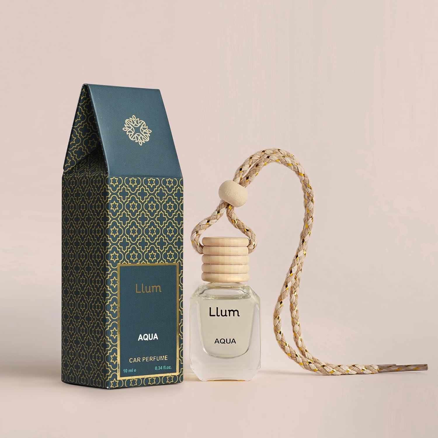Llum Amber Vanilla Hanging Car Air Freshener – Luxury Automotive Perfume Diffuser 10ml (0.34 fl oz), Long-Lasting Fragrance, Alcohol-Free Non-Toxic Scent — view 9