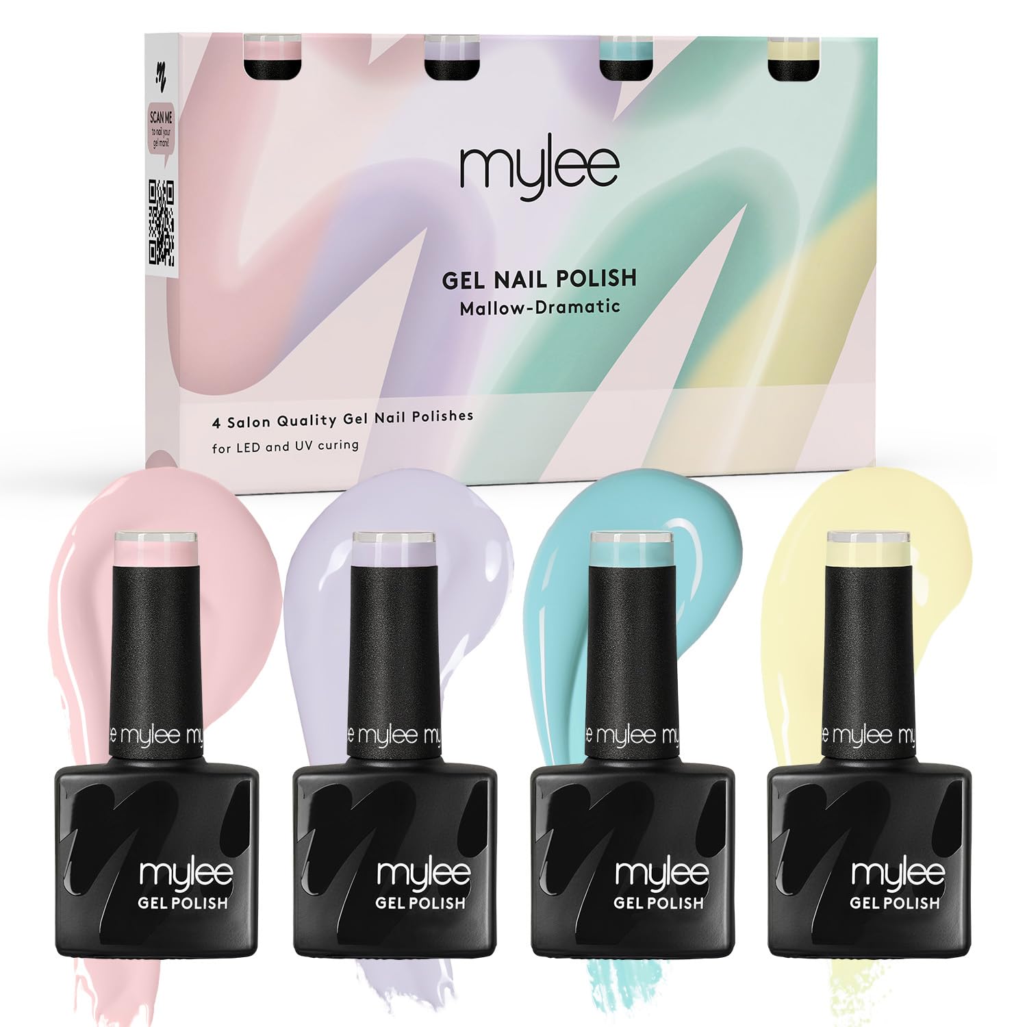 Esmalte de Uñas Gel Semipermanente Mylee Mallow-Dramatic Acabado Profesional 8