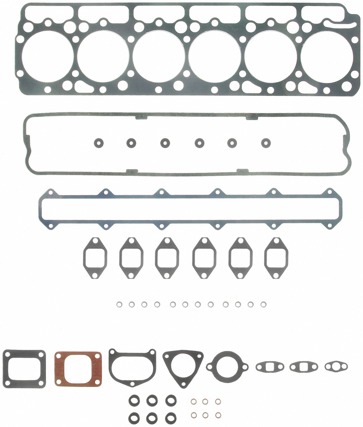 Chevy 350 Head Gasket Complete Full Gasket Set For Cadillac GMC Chevrolet 5.7L V8 VIN R OHV Engine Mizumo Auto Full Gasket Set - Foto 2