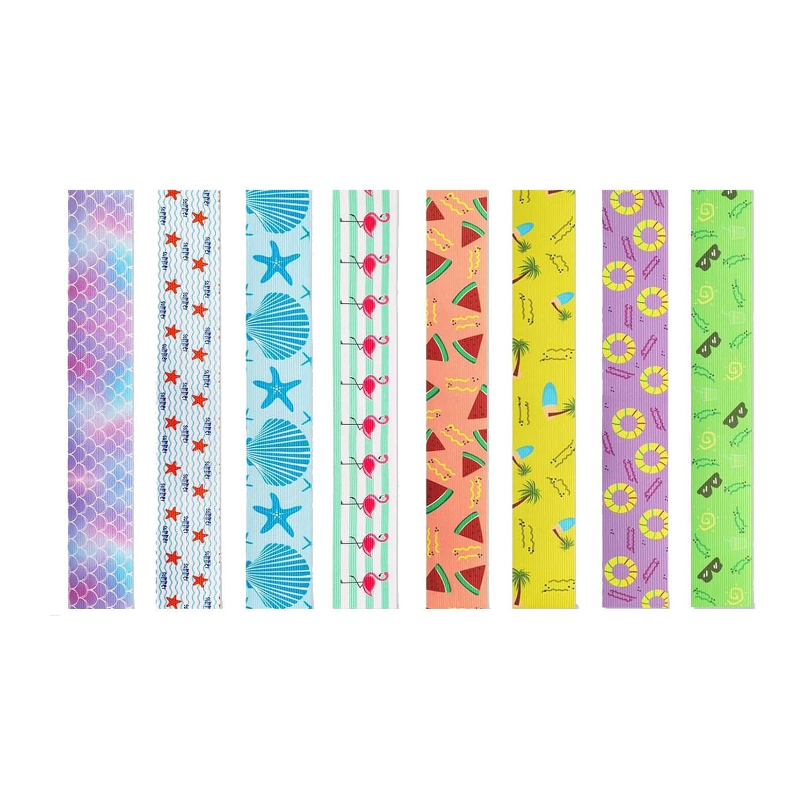 nivaa 8 Pieces Beach Chair Towel Band Compact Versatile Towel Straps Cute Patterns-picture-53