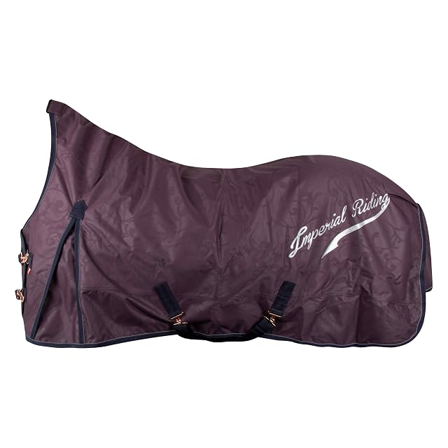 Foto 2 de 3 de Imperial Riding IRHSuper-Dry - Manta para Exteriores (200 g, 175 cm), Color Burdeos