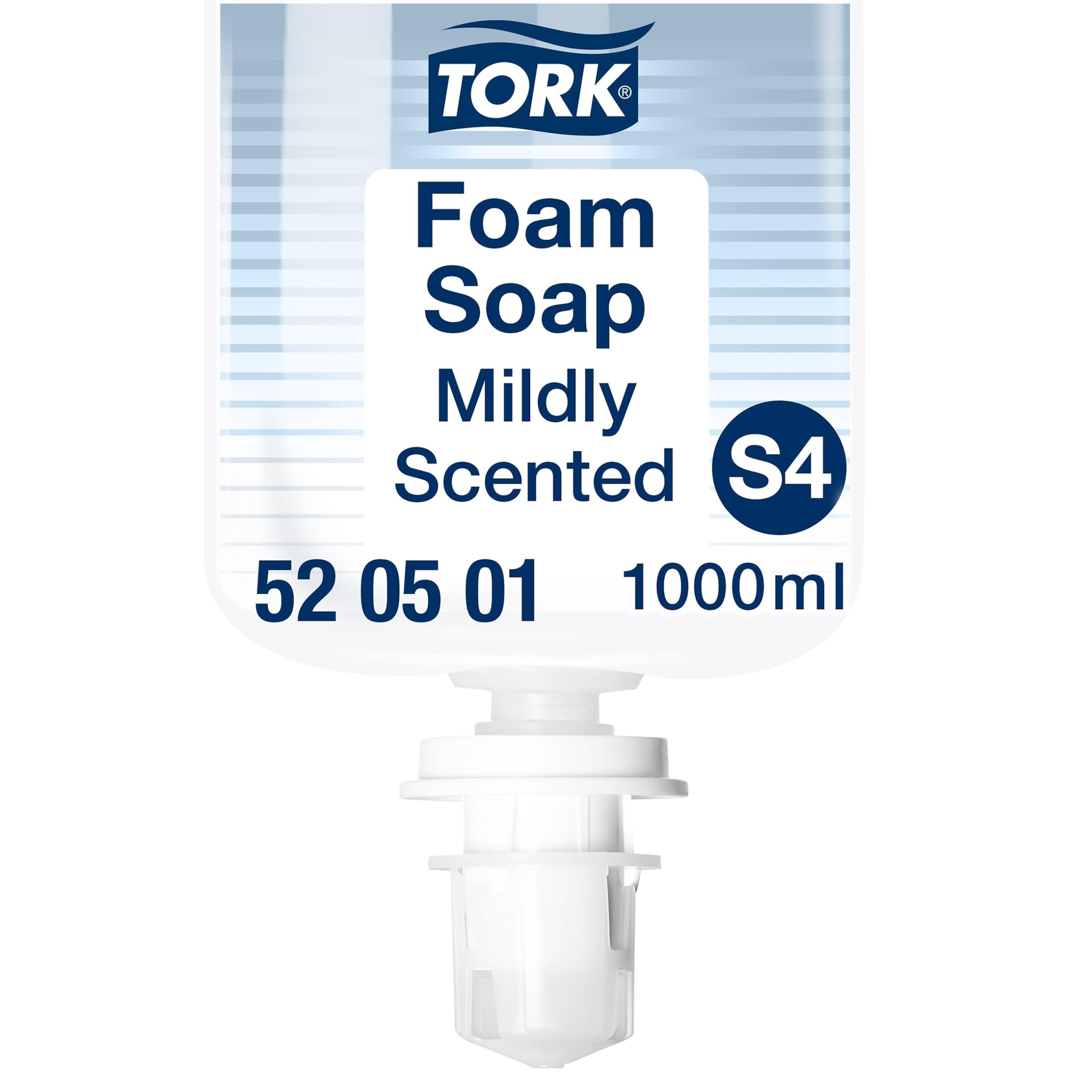 Tork Savon mousse Mains - Senteur douce S4, réduit la consommation, 6 x 1000 ml, 520501