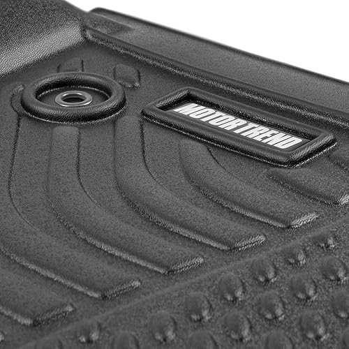 Miniatura 4 de Motor Trend WeatherGuard - Revestimientos de suelo para Ford F-150 SuperCrew Cab 2015 a 2022, alfombrillas delanteras y de segunda fila 3D