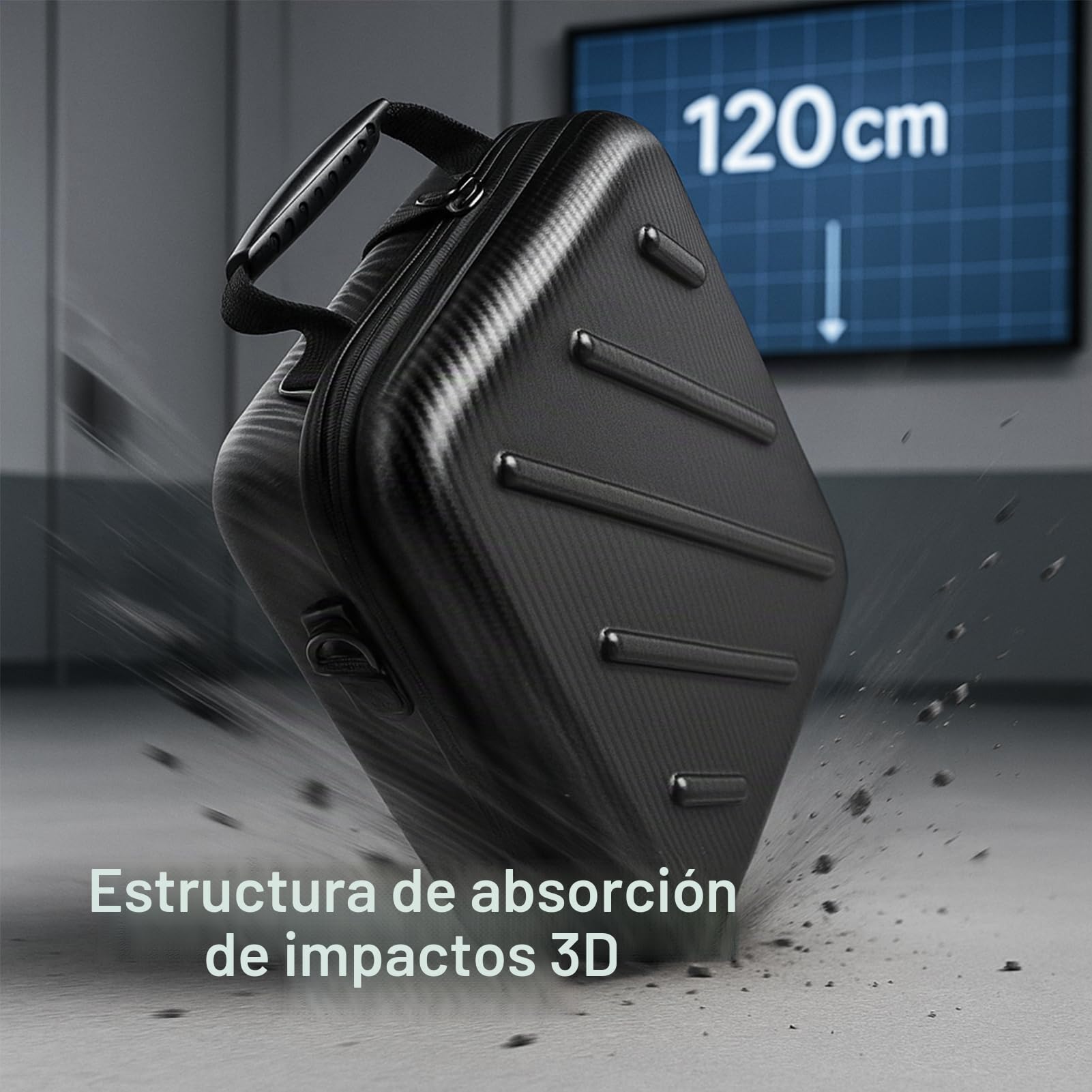 Starlink - Funda ultraligera impermeable para dish kit, case Eva Travel con espacio de almacenamiento para accesorios, adaptador de tubo, Ethernet y cable de alimentación