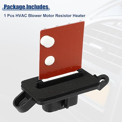 Miniatura 6 de ACROPIX Reemplazo del calentador del motor del ventilador de HVAC para Chevy Malibu para Pontiac G6 2006-2010 N. 158050915831065  Paquete de 1 negro