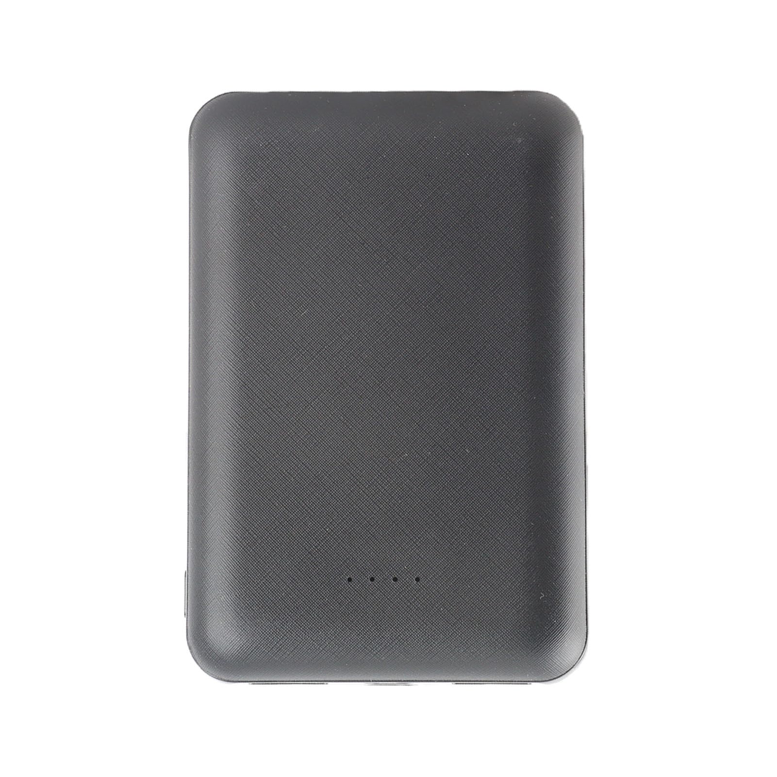 Tangxi Batterie pour Gilet Chauffant à Double Sortie, 10 000 MAh, Batterie Externe Portable pour Systèmes de Vêtements Chauffants en Déplacement, Noir