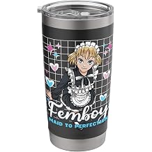Femboy Anime Maidcore Maid To Perfection Femboy Stainless Steel Insulated Tumbler