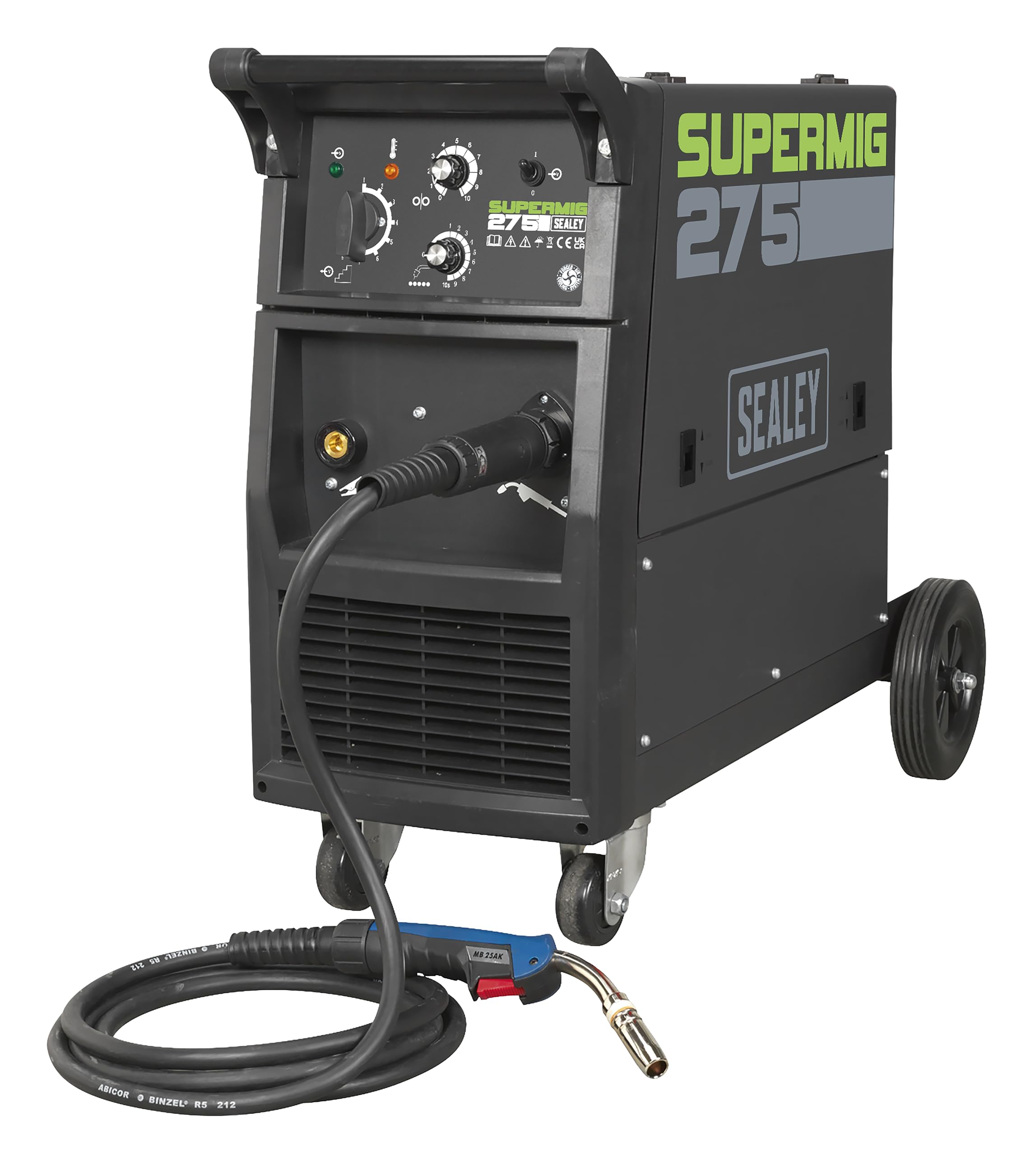 Sealey Supermig275 Professional Mig Welder 270Amp 230V with Binzel Euro Torch