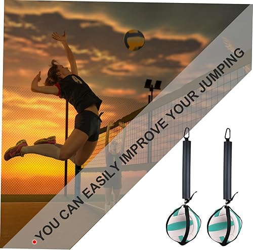 Miniatura 8 de BESPORTBLE 2 Pcs Volleyball Straps Soccer Training Equipment Rebounder Volleyball Rebounder Soccer Training Aid