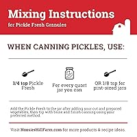 Vista 6 de Hoosier Hill Farm Gránulos Pickle Fresh, tarro de 1.5 libras