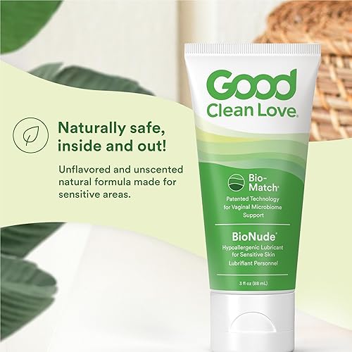 Miniatura 6 de Good Clean Love BioNude - Lubricante personal ultra sensible a base de agua e hipoalergénico seguro para juguetes sexuales y condones gel de