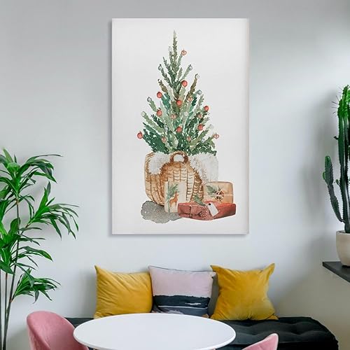 Miniatura 6 de WEIHNACHTSDRUCK, Weihnachtsbaum Wandkunst, Festlicher Druck, Winter Dekor, Xmas Dekor Posters Canvas Prints Painting Wall Decor Art Picture Artwork