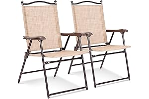 Giantex Resin Patio Lawn Chairs Perfect for Relaxing Outdoors