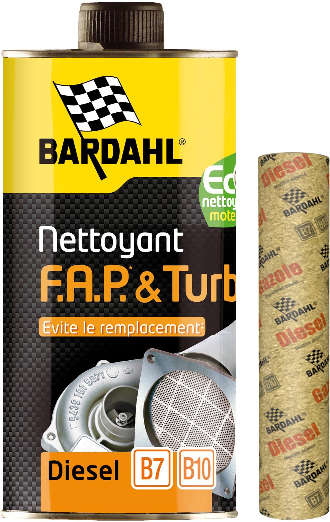 Nettoyant FAP et Turbo BARDAHL 1L | Décrasse les Filtres à Particules et Booste la Puissance